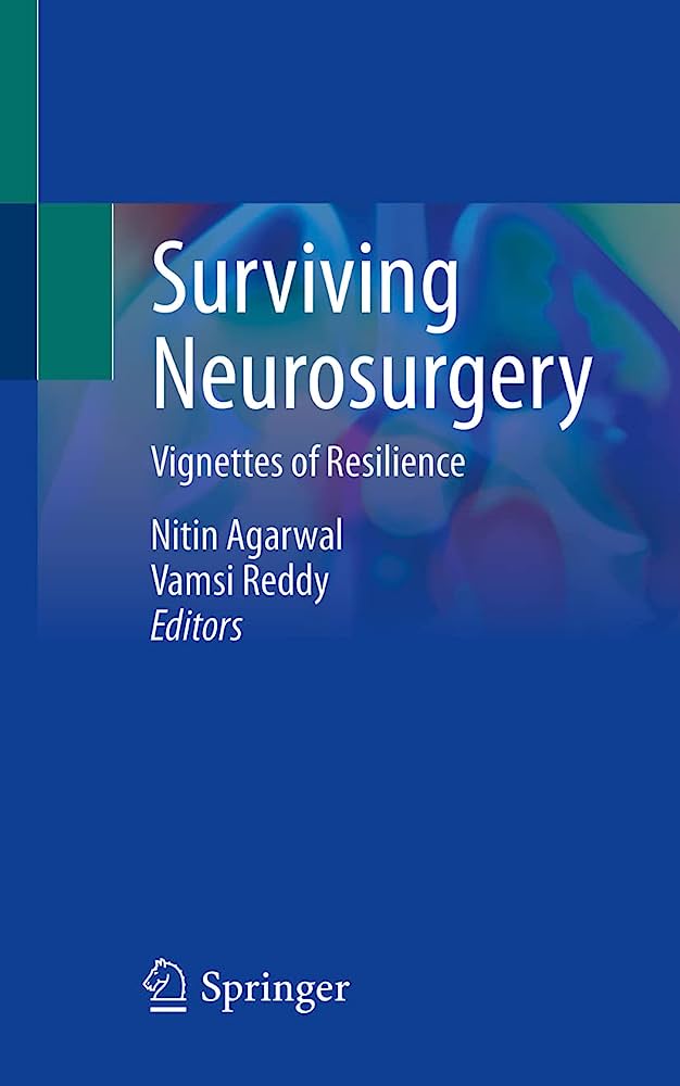 Surviving Neurosurgery: Vignettes of Resilience، غلاف الكتاب